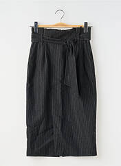 Jupe mi-longue noir SET pour femme seconde vue