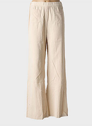 Pantalon flare beige DIEGA pour femme