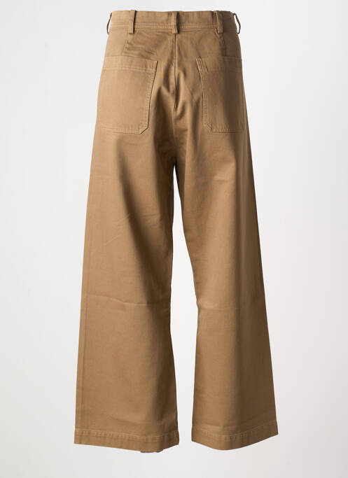 Jeans coupe large marron BELLEROSE femme