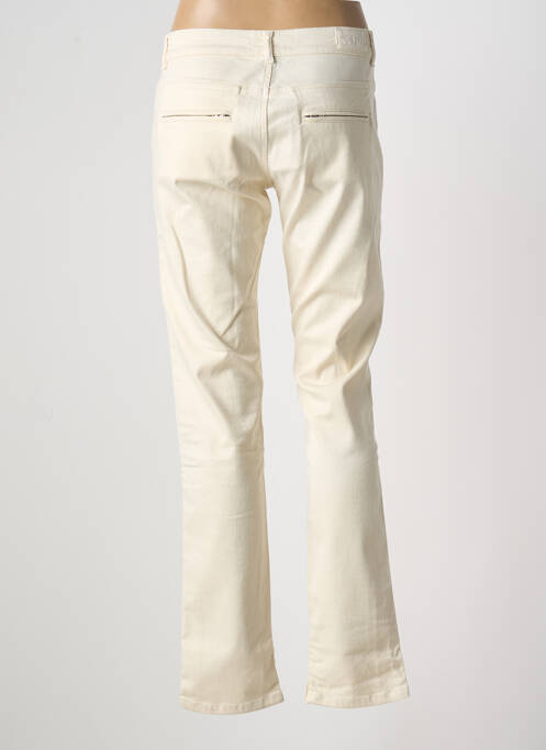 Jeans coupe slim beige ATHÉ pour femme