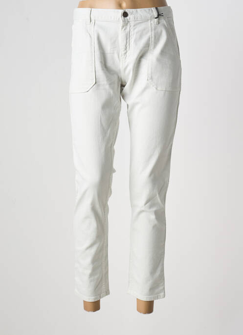 Jeans coupe slim gris ACQUAVERDE pour femme