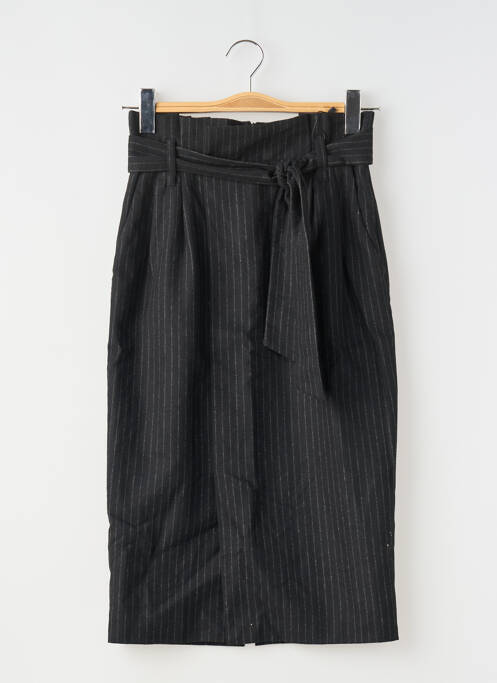 Jupe mi-longue noir SET pour femme