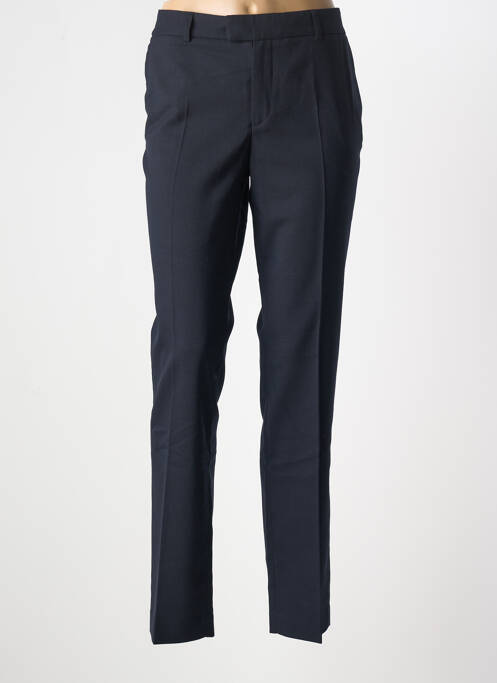 Pantalon chino bleu LEON & HARPER pour femme