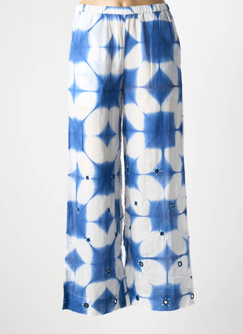 Pantalon large bleu V.DE.VINSTER pour femme