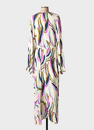 Robe longue manches longues manches longues beige ESSENTIEL ANTWERP femme