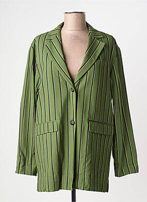 Blazer manches longues vert HOD femme