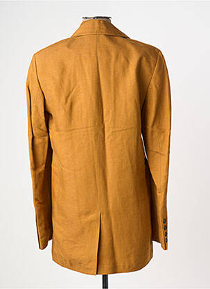 Veste casual col tailleur orange BIRGITTE HERSKIND femme