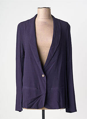 Veste casual coupe cintrée bleu MARIE-SIXTINE femme