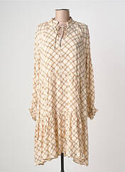 Robe mi-longue beige SECOND FEMALE femme seconde vue