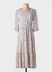 Robe mi-longue blanc SECOND FEMALE femme seconde vue