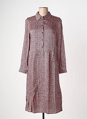 Robe mi-longue rose SET femme