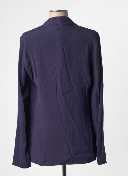 Veste casual coupe cintrée bleu MARIE-SIXTINE femme