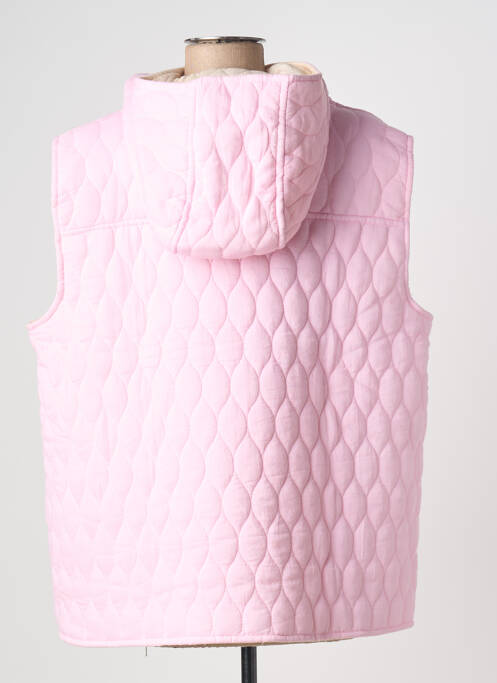 Veste casual coupe droite rose V.DE.VINSTER femme