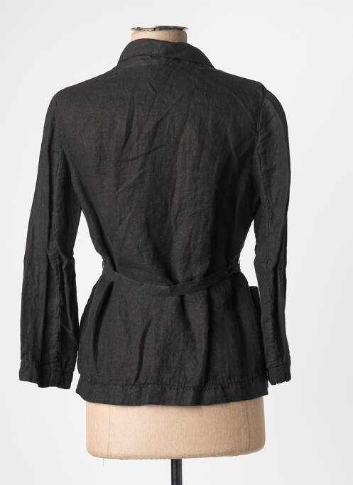 Veste casual coupe cintrée noir POMANDERE femme