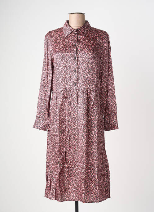 Robe mi-longue rose SET femme