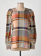 Blouse marron SECOND FEMALE pour femme seconde vue