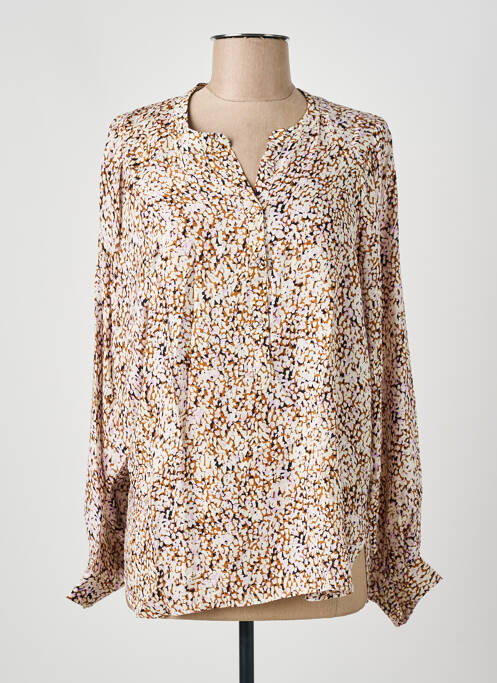 Blouse beige SECOND FEMALE pour femme