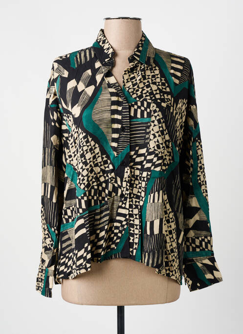 Chemisier vert BELLE PIÈCE pour femme