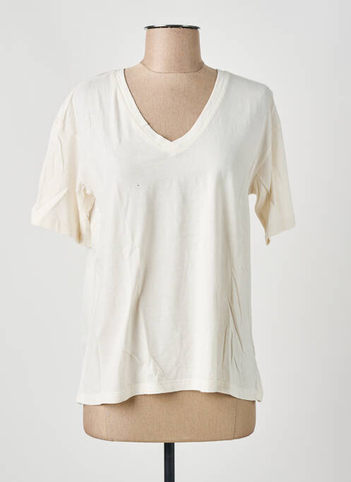 T-shirt beige SWILDENS pour femme