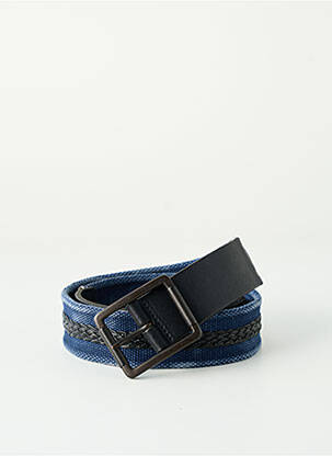 Ceinture coutures renforcées bleu BUGATTI homme
