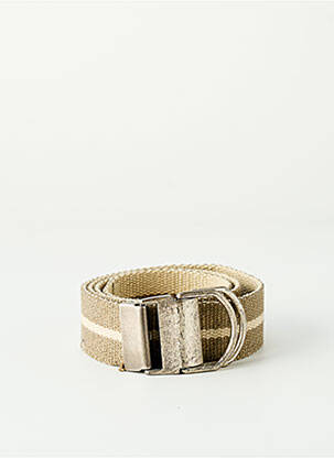 Ceinture coutures renforcées beige BUGATTI homme
