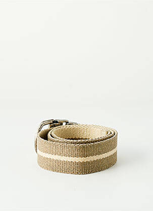 Ceinture coutures renforcées beige BUGATTI homme
