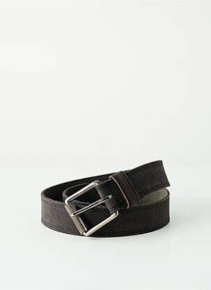 Ceinture coutures renforcées marron AERONAUTICA homme