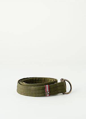 Ceinture coutures renforcées vert AERONAUTICA femme