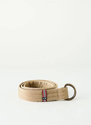 Ceinture coutures renforcées beige AERONAUTICA femme