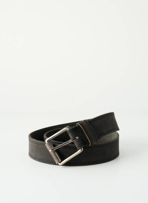 Ceinture coutures renforcées marron AERONAUTICA homme