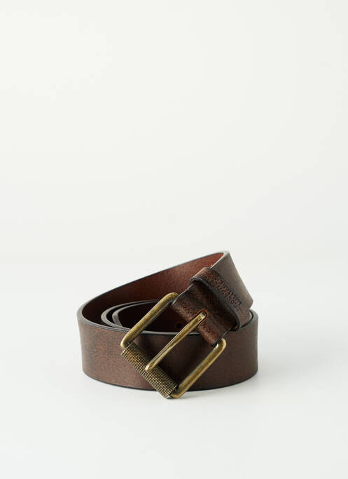 Ceinture marron fonce AERONAUTICA homme