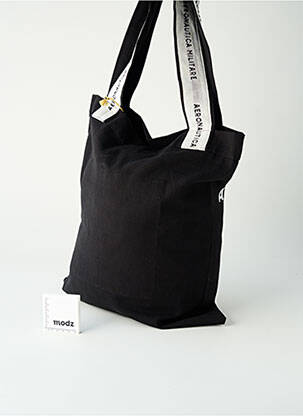 Sac poignée 2 anses de portée noir AERONAUTICA femme