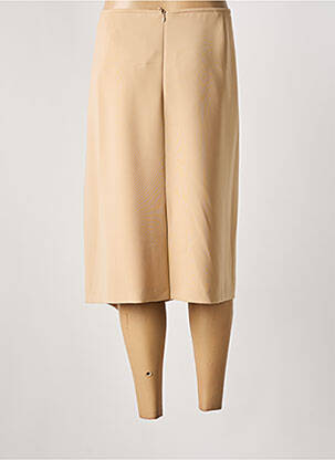 Jupe mi-longue stretch beige BASLER femme