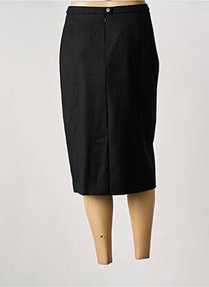 Jupe mi-longue stretch noir WEINBERG femme