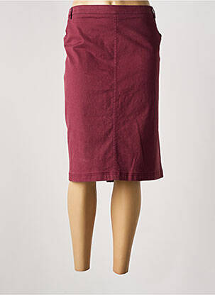 Jupe mi-longue stretch violet PAUPORTÉ femme