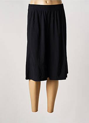 Jupe mi-longue coupe évasée noir PAUPORTÉ femme