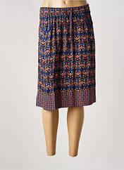 Jupe mi-longue bleu TERRE DE FÉES pour femme seconde vue