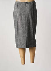 Jupe mi-longue gris WEINBERG pour femme seconde vue
