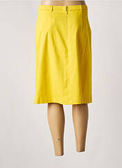 Jupe mi-longue jaune PAUPORTÉ pour femme seconde vue