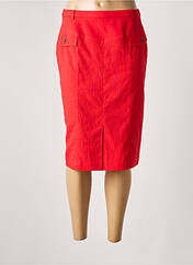 Jupe mi-longue rouge PAUPORTÉ pour femme seconde vue