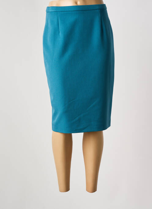 Jupe mi-longue bleu PAUPORTÉ pour femme