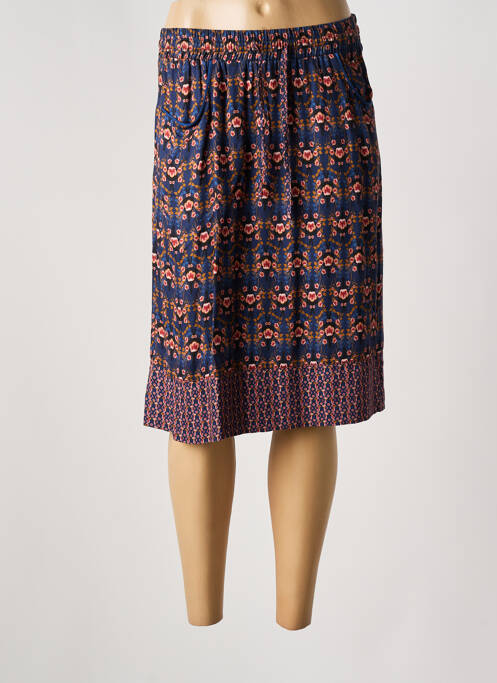 Jupe mi-longue bleu TERRE DE FÉES pour femme