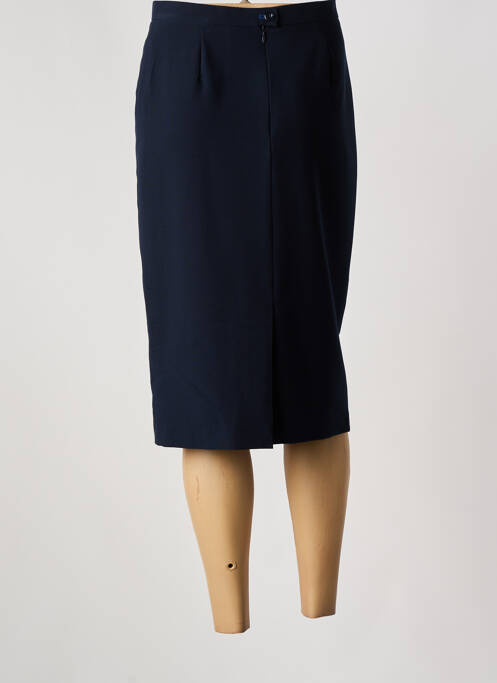 Jupe mi-longue bleu WEINBERG pour femme