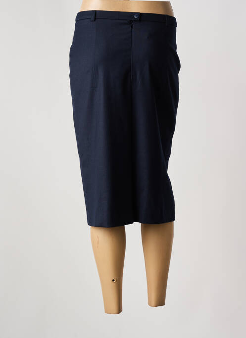 Jupe mi-longue bleu WEINBERG pour femme