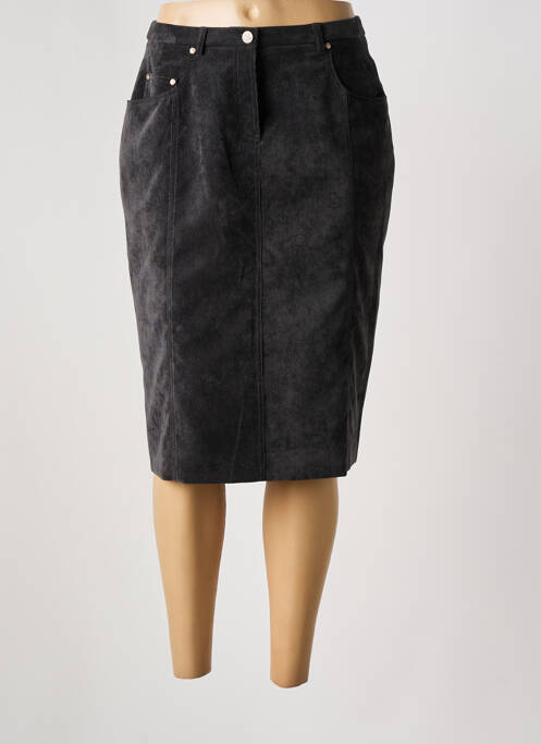 Jupe mi-longue gris PAUPORTÉ pour femme