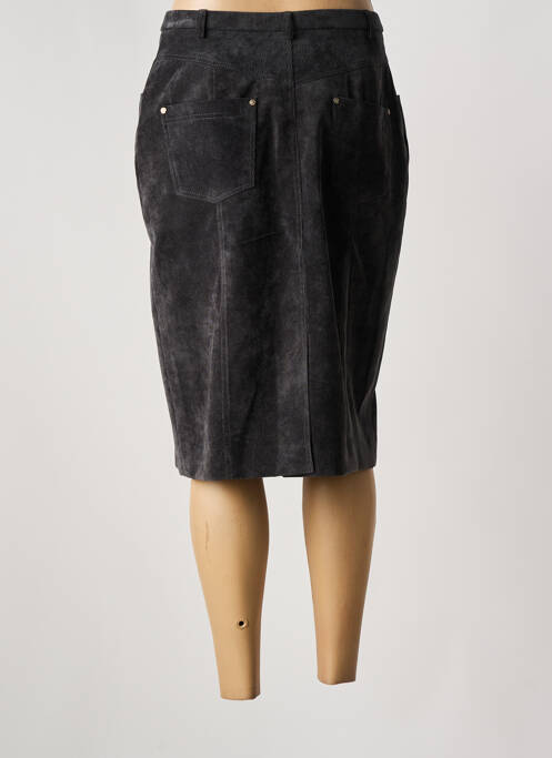 Jupe mi-longue gris PAUPORTÉ pour femme