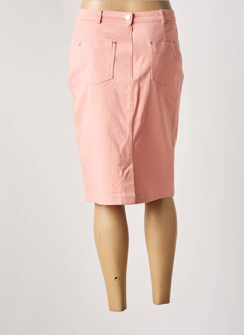 Jupe mi-longue rose WEINBERG pour femme