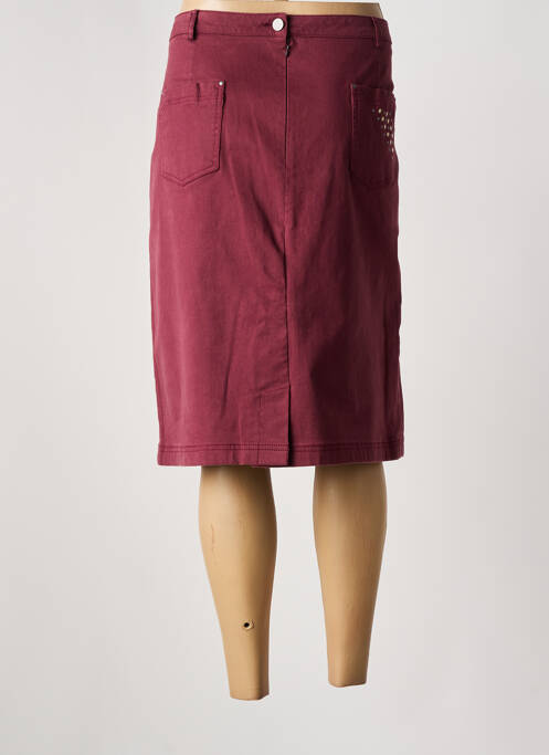 Jupe mi-longue violet PAUPORTÉ pour femme
