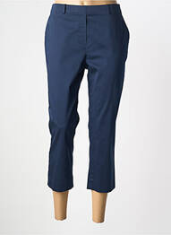 Pantacourt stretch taille normale bleu PAUPORTÉ femme