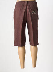 Bermuda marron TERRE DE FÉES femme seconde vue